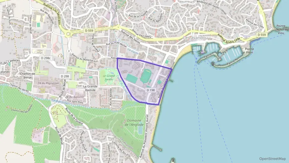 Appartement 64 m² trois pièces à vendre à Le Lavandou