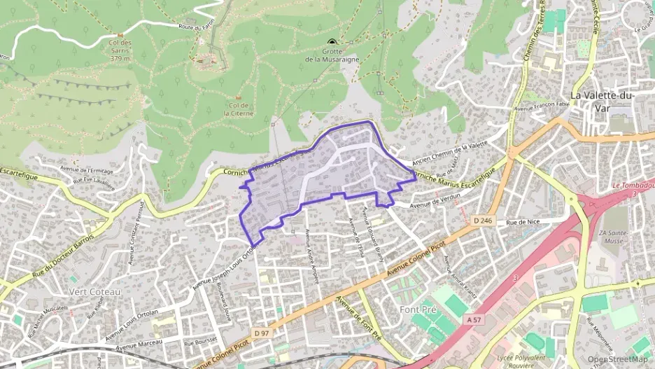 Appartement 58 m² deux pieces à vendre à Toulon Appartement 58 m² deux pieces à vendre à Toulon