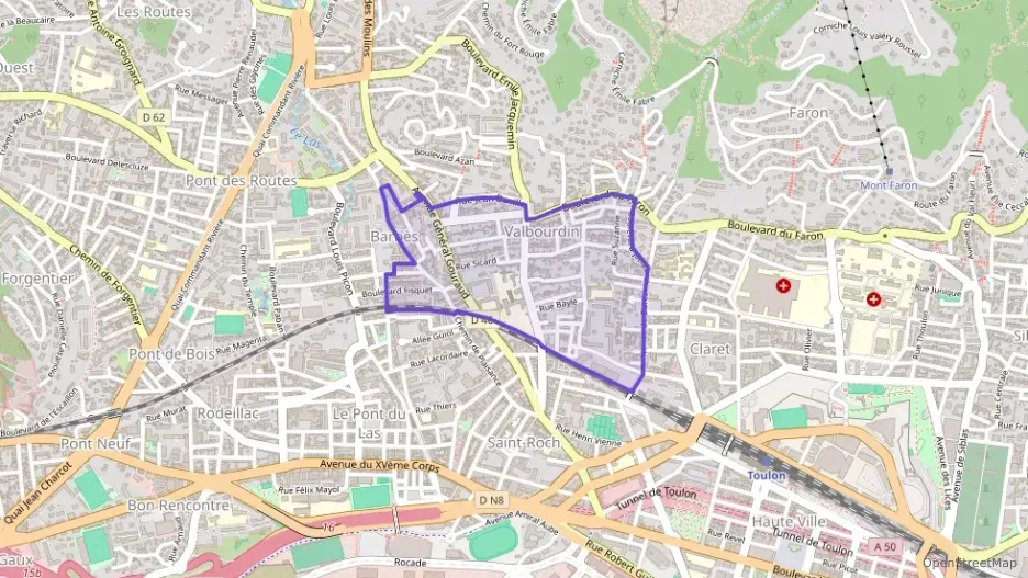 Appartement 72 m² deux pieces à vendre à Toulon