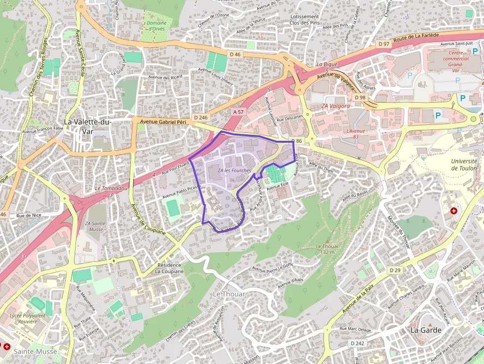 Appartement 87 m² quatre pièces à vendre à La Valette-du-Var