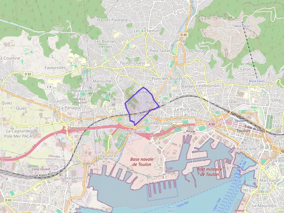 Appartement 74 m² trois pièces à vendre à Toulon