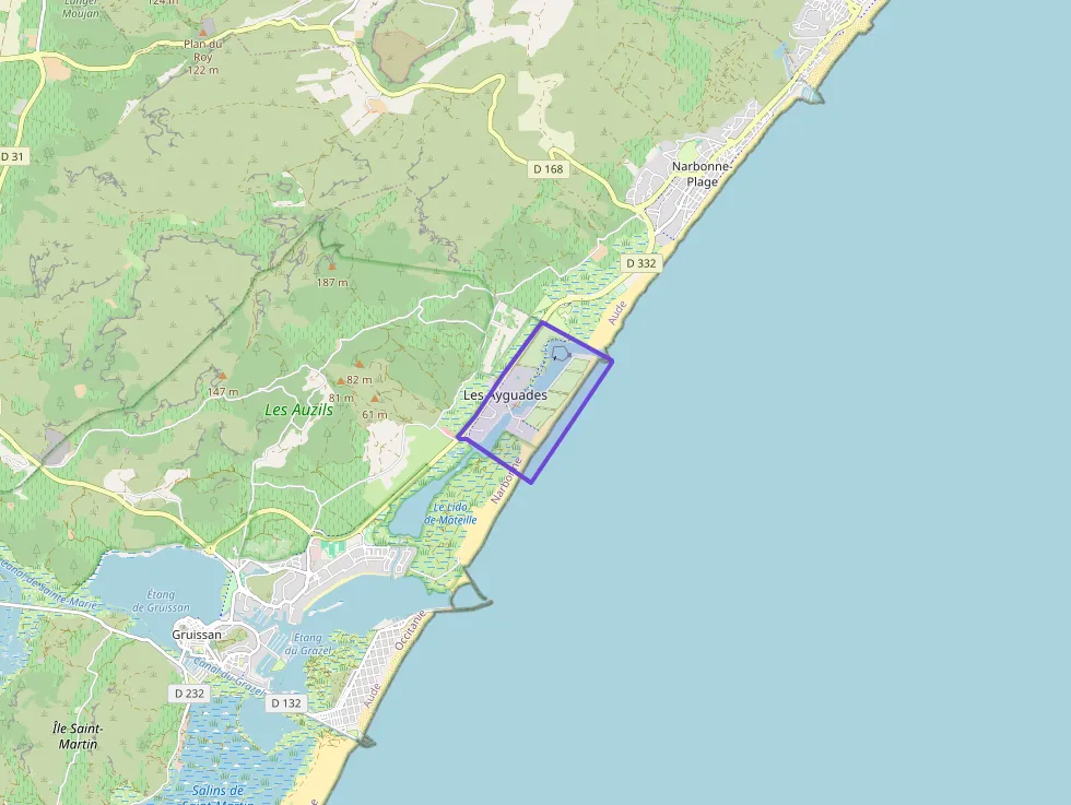 Appartement 22 m² deux pieces à vendre à Gruissan