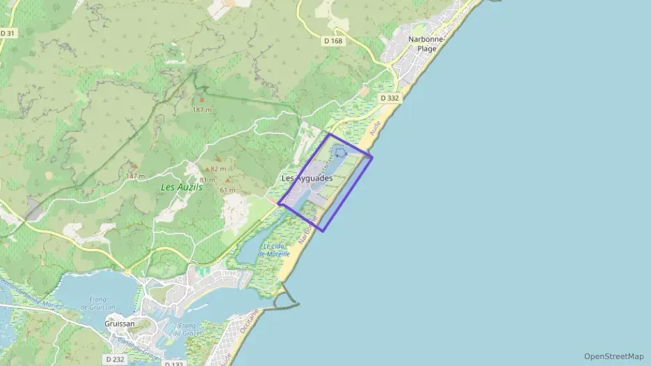 Appartement 22 m² deux pieces à vendre à Gruissan