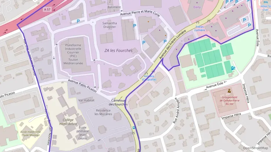 Appartement 53 m² trois pièces à vendre à La Valette-du-Var Appartement 53 m² trois pièces à vendre à La Valette-du-Var