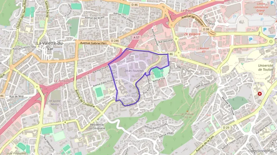 Appartement 53 m² trois pièces à vendre à La Valette-du-Var Appartement 53 m² trois pièces à vendre à La Valette-du-Var