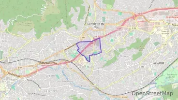 Appartement de trois pièces 57 m² à vendre  à Toulon