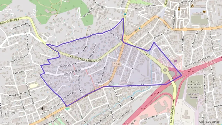 Appartement 72 m² trois pièces à vendre à Toulon