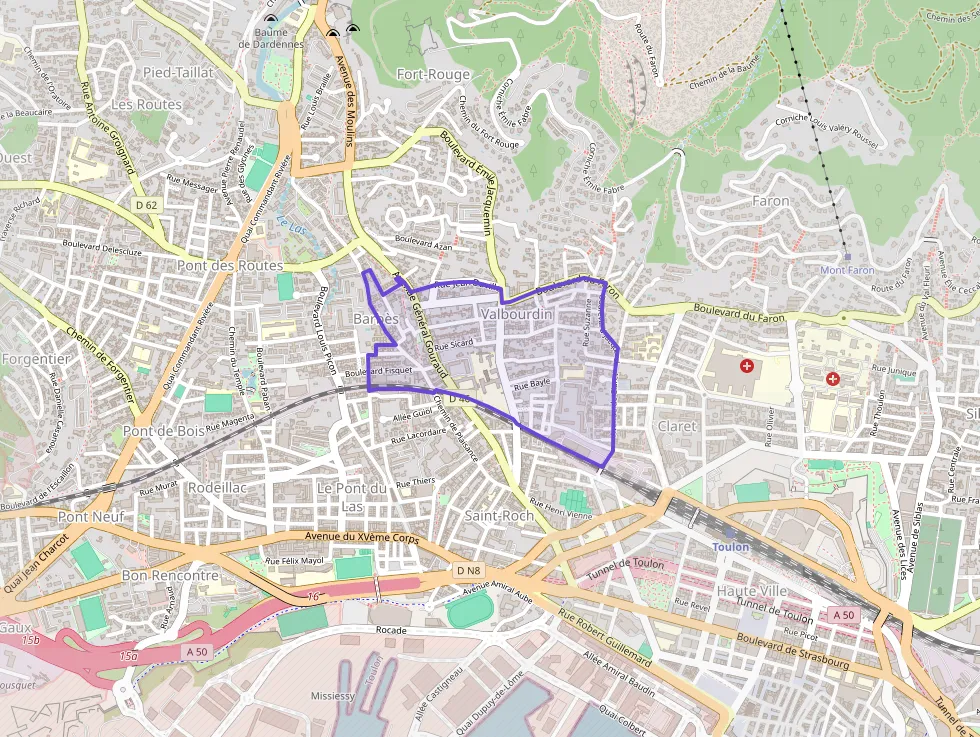 Appartement 56 m² trois pièces à vendre à Toulon