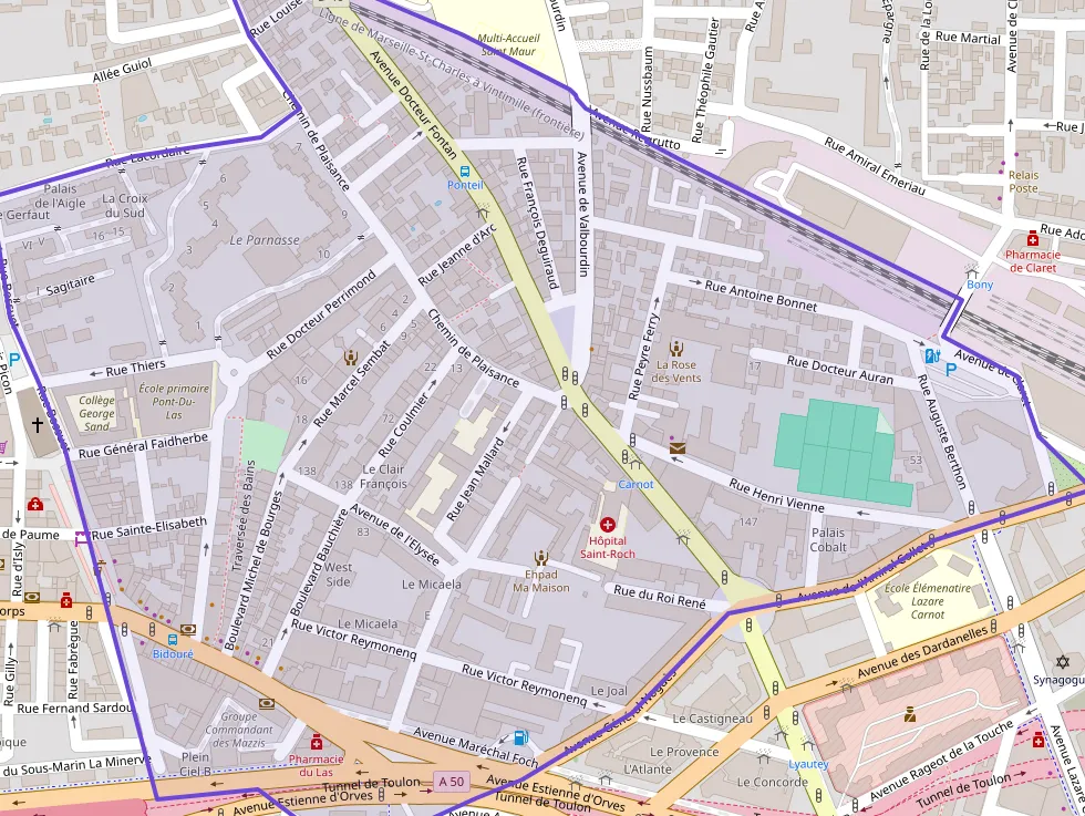 Appartement 52 m² trois pièces à vendre à Toulon