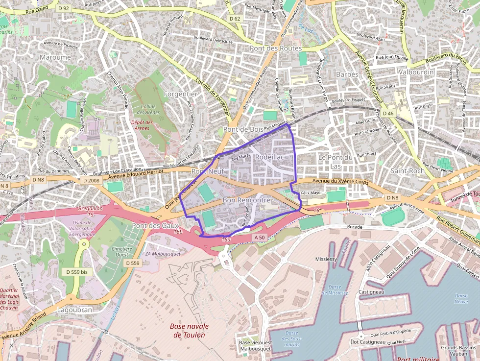 Appartement 47 m² trois pièces à vendre à Toulon