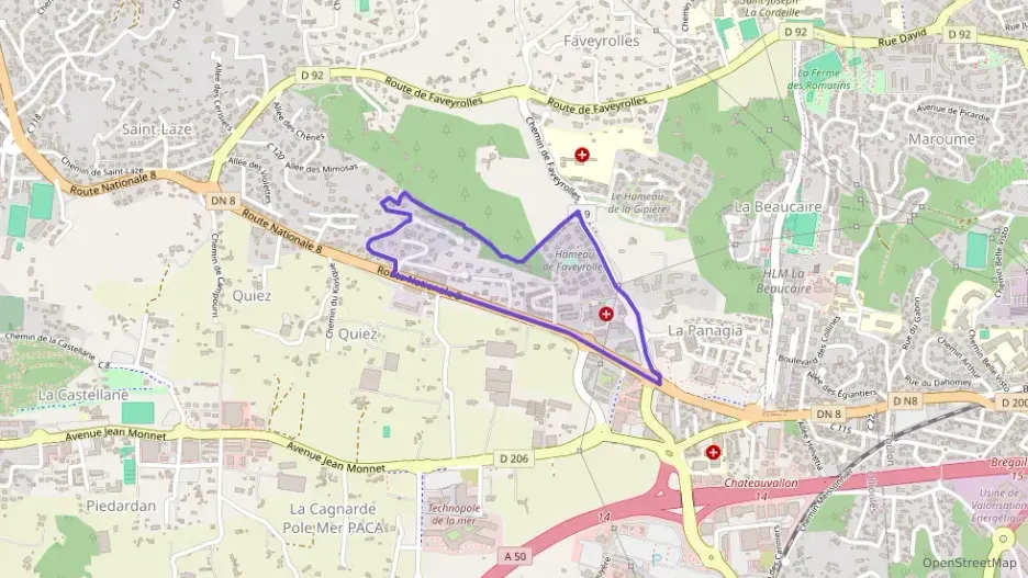 Appartement 43 m² deux pieces à vendre à Ollioules