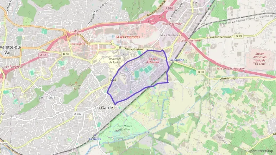 Appartement 48 m² deux pieces à vendre à La Garde