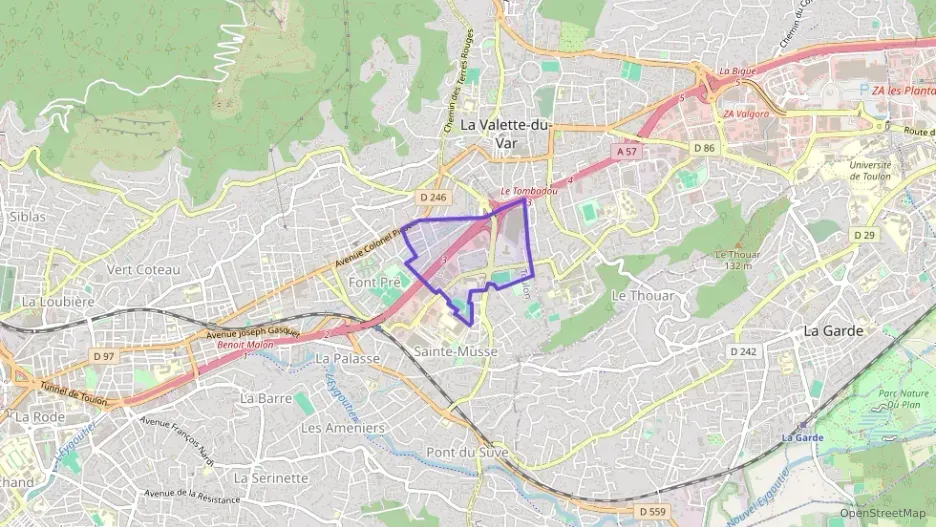 Appartement 51 m² deux pieces à vendre à Toulon Appartement 51 m² deux pieces à vendre à Toulon