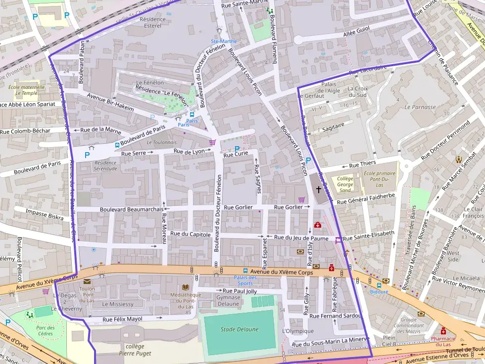 Appartement 59 m² trois pièces à vendre à Toulon