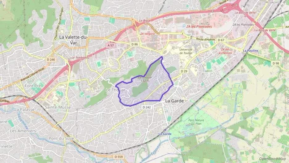 Appartement 47 m² deux pieces à vendre à La Garde