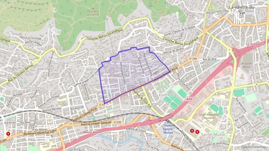 Appartement 90 m² trois pièces à vendre à Toulon