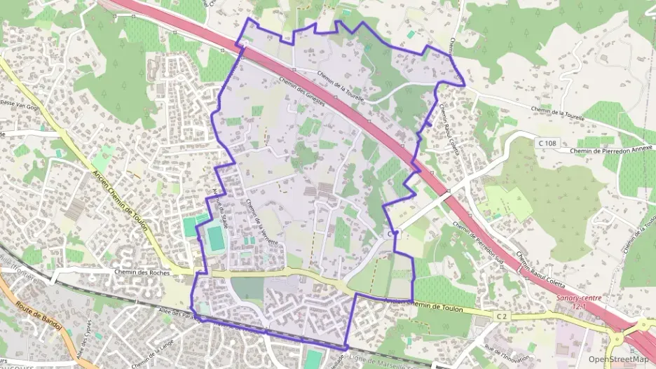 Appartement 45 m² deux pieces à vendre à Sanary-sur-Mer