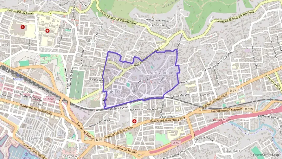 Appartement 70 m² quatre pièces à vendre à Toulon