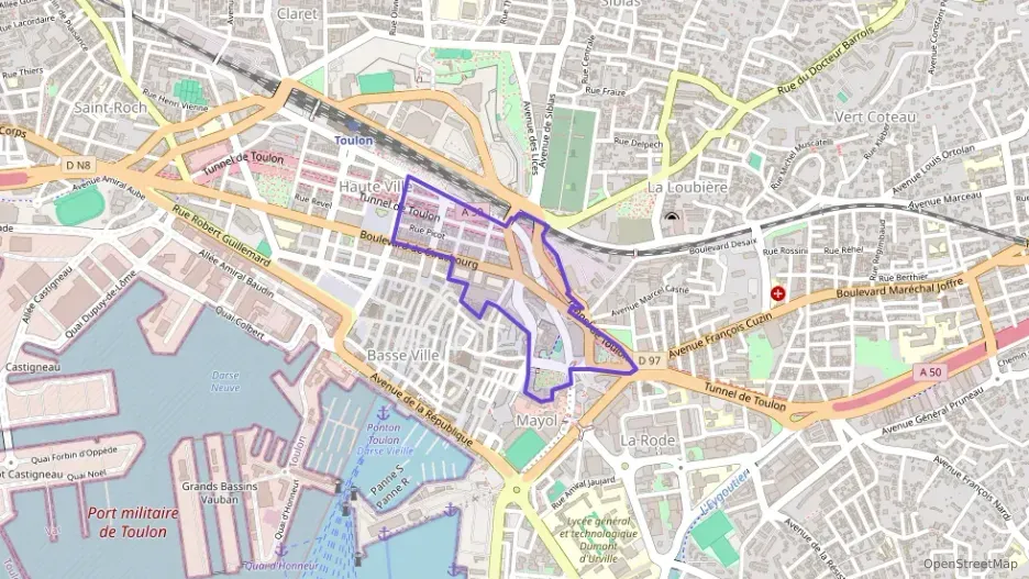 Appartement 110 m² quatre pièces à vendre à Toulon