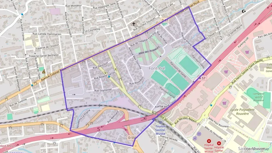 Appartement 37 m² deux pieces à vendre à Toulon