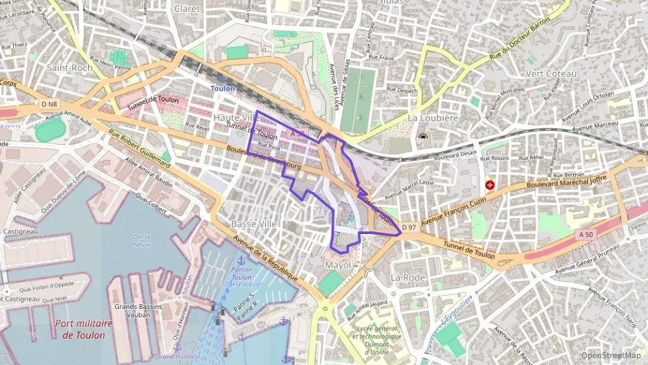 Appartement 98 m² quatre pièces à vendre à Toulon