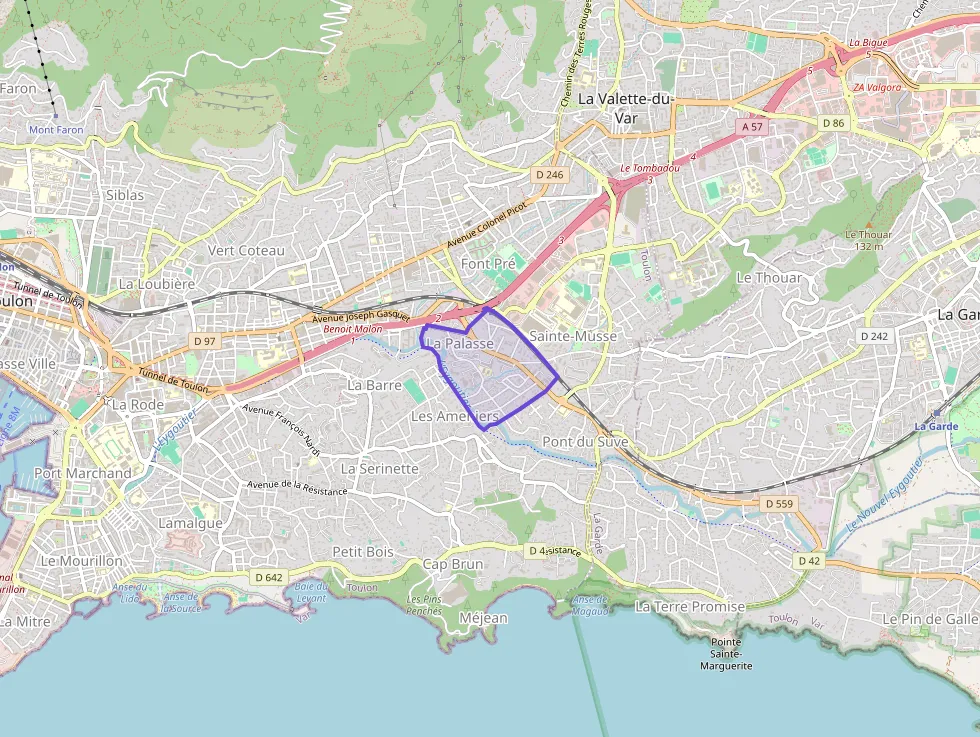 Appartement 38 m² trois pièces à vendre à Toulon