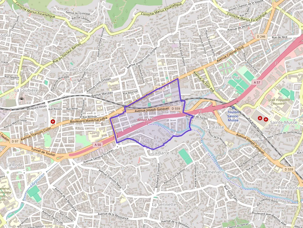 Appartement 38 m² deux pieces à vendre à Toulon