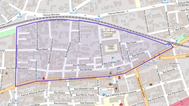 Appartement 35 m² deux pieces à vendre à Toulon