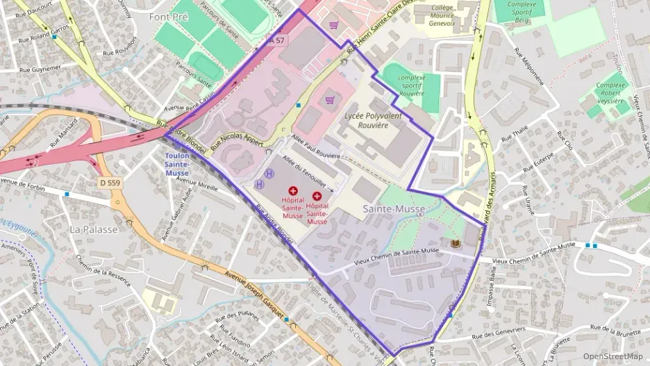 Appartement 60 m² trois pièces à vendre à Toulon Appartement 60 m² trois pièces à vendre à Toulon