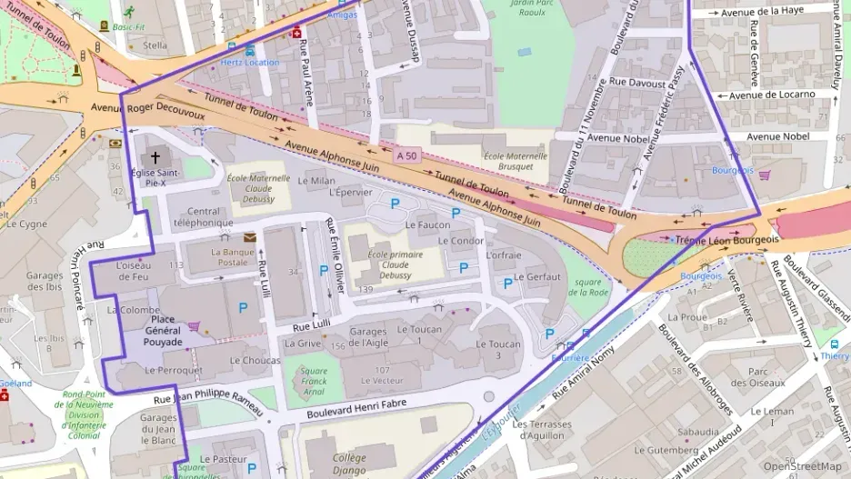 Appartement 38 m² une piece à vendre à Toulon