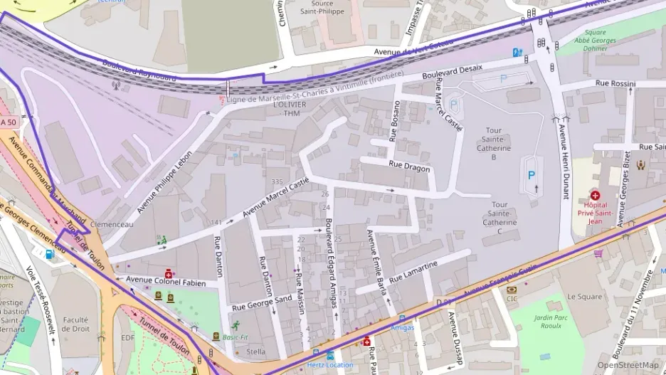 Appartement 49 m² trois pièces à vendre à Toulon Appartement 49 m² trois pièces à vendre à Toulon