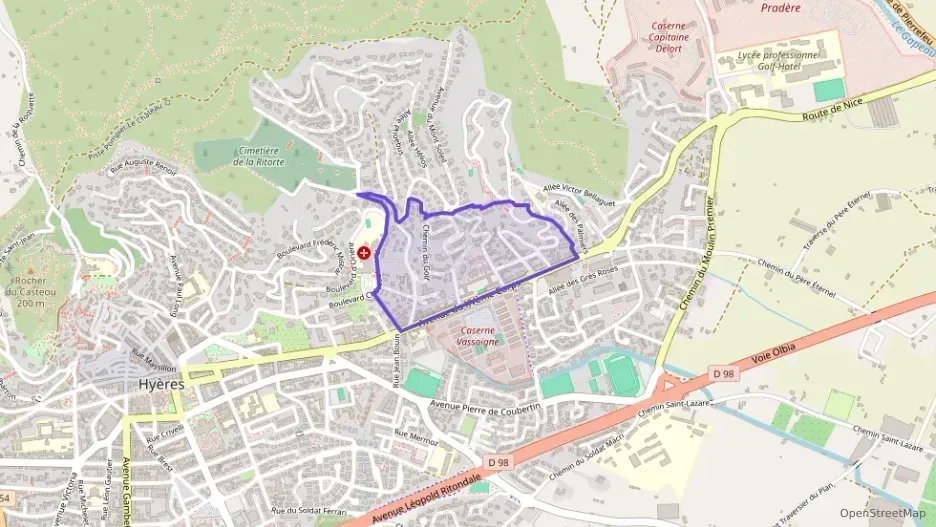 Appartement 49 m² trois pièces à vendre à Hyères Appartement 49 m² trois pièces à vendre à Hyères