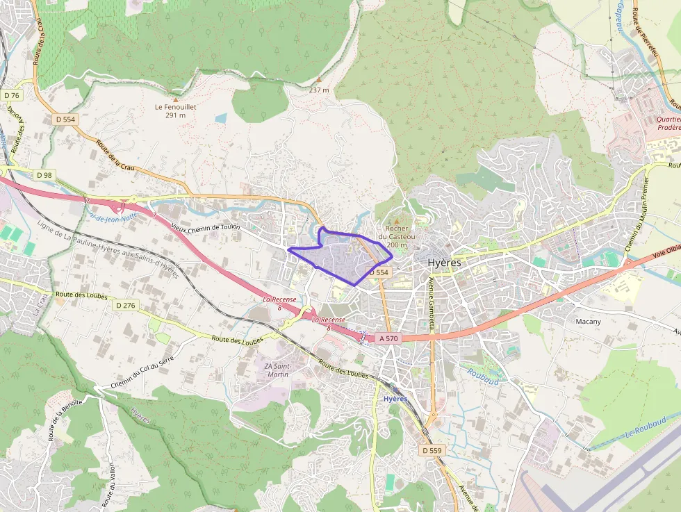Appartement 57 m² trois pièces à vendre à Hyères Appartement 57 m² trois pièces à vendre à Hyères