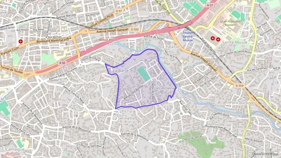 Appartement 52 m² deux pieces à vendre à Toulon Appartement 52 m² deux pieces à vendre à Toulon