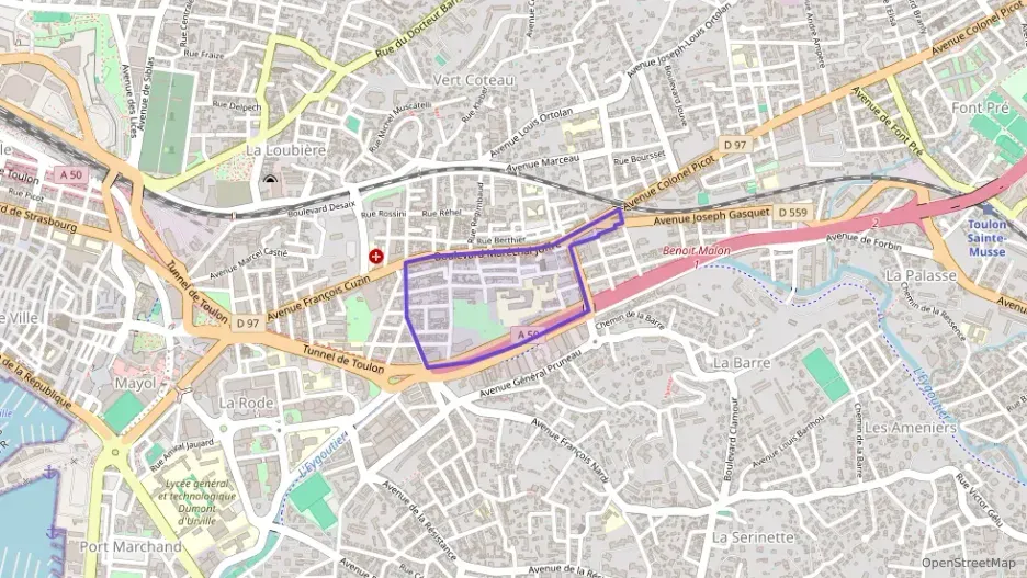 Appartement 60 m² quatre pièces à vendre à Toulon Appartement 60 m² quatre pièces à vendre à Toulon