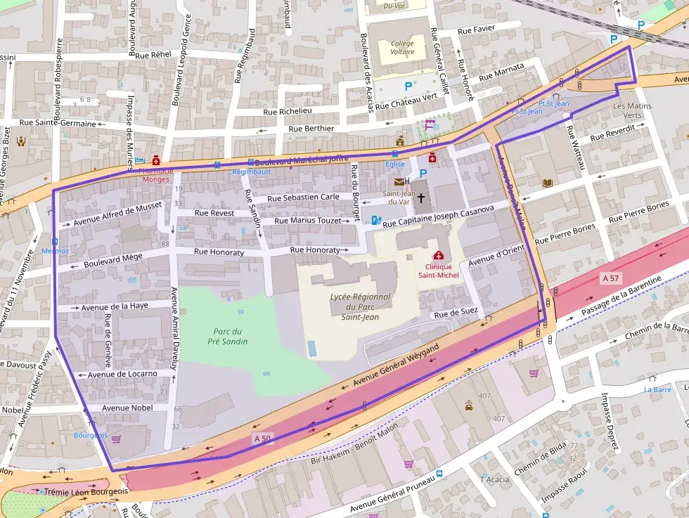 Appartement 51 m² deux pieces à vendre à Toulon