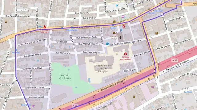 Appartement 51 m² deux pieces à vendre à Toulon