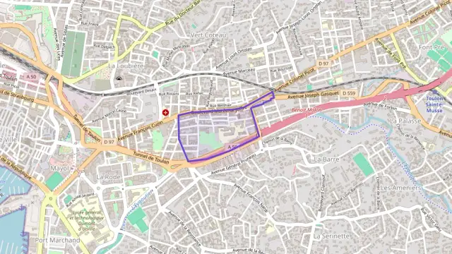 Appartement 51 m² deux pieces à vendre à Toulon