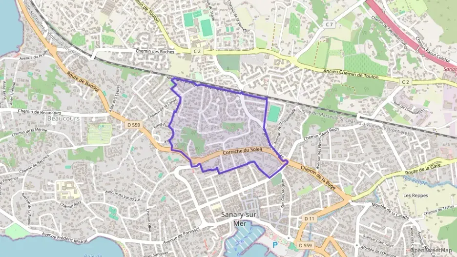 Appartement 84 m² deux pieces à vendre à Sanary-sur-Mer