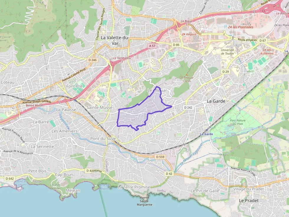 Appartement 49 m² deux pieces à vendre à La Garde