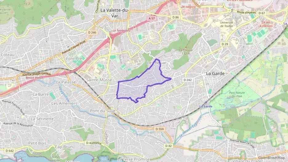 Appartement 49 m² deux pieces à vendre à La Garde