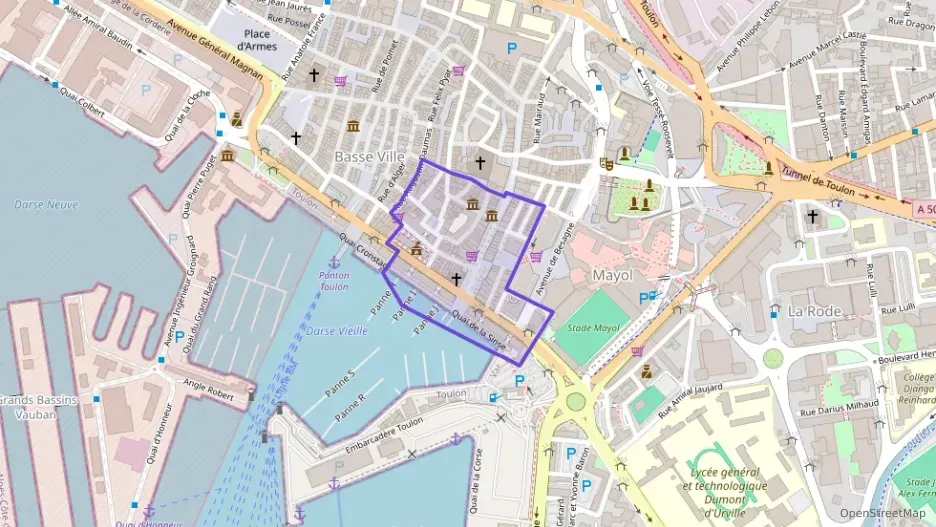 Appartement 36 m² deux pieces à vendre à Toulon