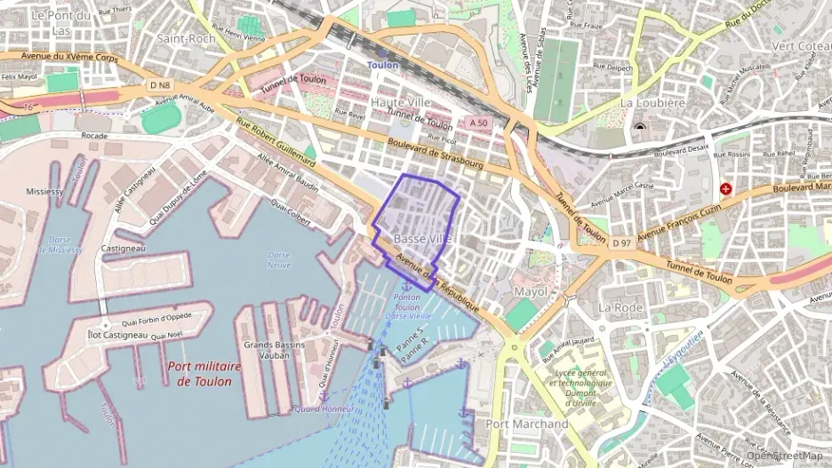 Appartement 50 m² deux pieces à vendre à Toulon