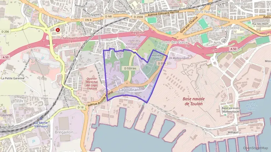 Appartement 46 m² quatre pièces à vendre à Toulon Appartement 46 m² quatre pièces à vendre à Toulon