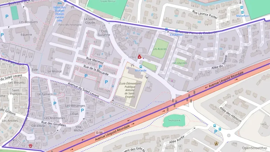 Appartement 70 m² trois pièces à vendre à Hyères