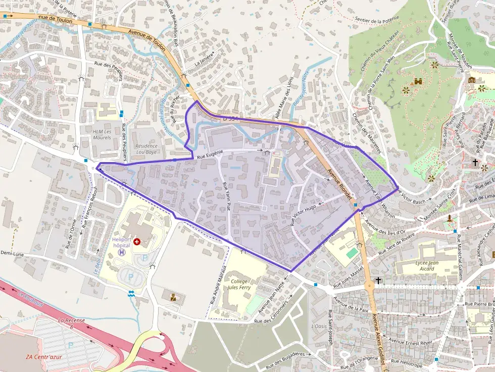 Appartement 54 m² trois pièces à vendre à Hyères