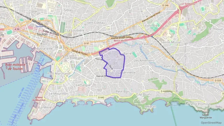 Appartement 30 m² trois pièces à vendre à Toulon