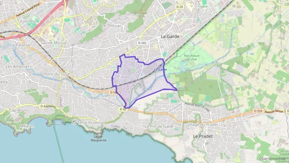 Appartement 53 m² deux pieces à vendre à La Garde