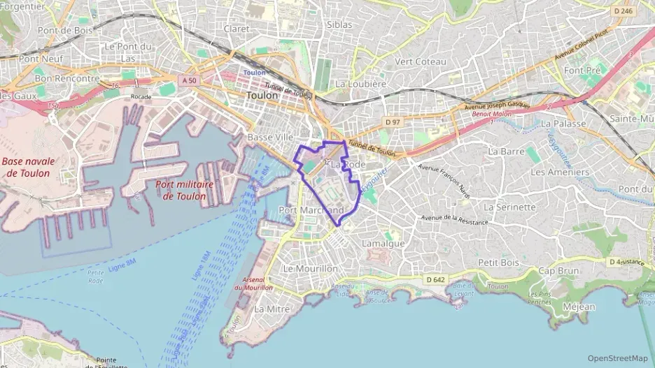 Appartement 90 m² cinq pièces à vendre à Toulon