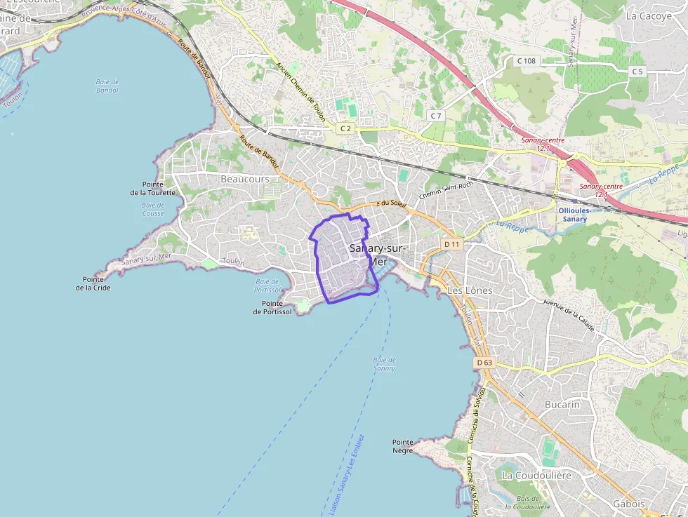 Appartement 70 m² quatre pièces à vendre à Sanary-sur-Mer